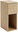 Narrow storage table TENY, 20 × 30 × 55 cm, brown
