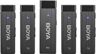 Boya by-W4 kamera, PC és mobil mikrofon, négycsatornás - Mikrofon