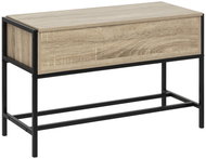 5five Aliaj Loft shoe cabinet, seat + storage, 76,5 × 30 × 48 cm - Shoe Rack