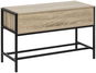 5five Aliaj Skříňka na boty loft, sedátko + úložný prostor, 76,5 × 30 × 48 cm - Botník