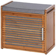Wenko Bahari Bamboo shoe rack with seat 33 × 50 × 45 cm - Shoe Rack