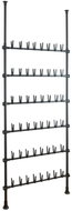 Wenko HerkulesSteel shoe rack 165 - 300 cm, black - Shoe Rack