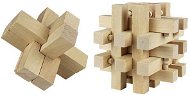 Wooden Logic Jigsaw 2 sets - Brain Teaser
