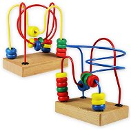 Labyrinth 2 pieces - wooden - Educational Toy