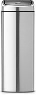 Brabantia Touch Bin 25l, Square Matt Steel - Rubbish Bin