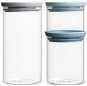 Brabantia Set of jars 298325 - Food Container Set