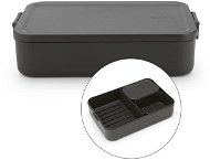 Lunchbox Brabantis Bento Make & Take - Dark Grey - Svačinový box