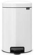 Brabantia, pedal waste bin newIcon 12l colour white - Rubbish Bin