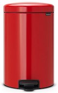 Brabantia, Treteimer newlcon 20 l Farbe leuchtend rot - Mülleimer