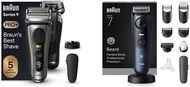 Braun Series 9 PRO+ Tmavosivý + Braun Series 7 BT7540 - Sada
