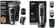 Braun Series 9 PRO+ Wet&Dry + Braun Series 7 HC7590 - Sada