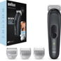 Braun Body Care Set 3 BG3350, For Men, With Comb For Sensitive Skin, Black/Grey - Razor