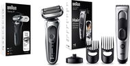 Braun Series 7 71-S1000s Elektrorasierer + Trimmer Braun Series 7 HC7390 - Rasierer