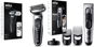 Braun Series 7 71-S1000s Elektrorasierer + Trimmer Braun Series 7 HC7390 - Rasierer