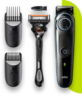 Braun Beard Trimmer 3 BT3340, Beard Trimmer For Men, Hair Trimmer, For Face And Hair - Razor