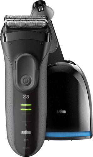 BRAUN Series 3 3050 Clean & Charge Grey - Razor - Main image