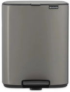 Brabantia Bo pedal 12 l grey - Rubbish Bin