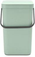 Brabantia Sort & Go 25L Bin, Jade Green - Rubbish Bin