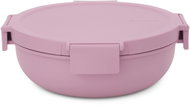 Brabantia Make & Take Salad Bowl, 1.3L – Lilac Pink - Small Bowl