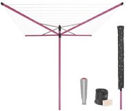 Brabantia Sušiak Lift-O-Matic 50 m hrot, ružový, doplnky - Sušiak na bielizeň