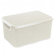 Branq Rattan basket 19 l antique white - Storage Box