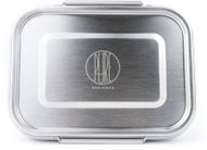 BrainMax Pure Stainless steel snack box with clip 1 l - Lunch Box