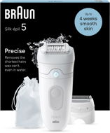 Braun Silk-épil 5 5-041, Weiß/Grau - Epilierer