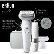 Braun Silk·épil 9 9-041, Bílý/Stříbrný - Epilator