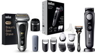 Braun Series 9 PRO+ Wet&Dry + zastřihovač Braun Series 9 BT9441 - Razor