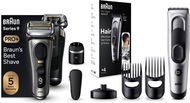 Braun Series 9 PRO+ Wet & Dry + Braun Series 7 Trimmer HC7390 - Rasierer