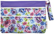 Double chamber bag (PUL) - Peonies XS - Nappy Bags