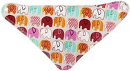 BIO Drool - Orange and red elephants - Bib