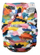 BIO Bamboo Pocket Diaper (M) - Painted Clouds PAT - Nappies
