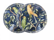 BIO Bra Inserts - Parrot Indigo (PUL) - Breast Pads