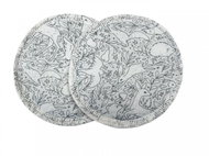 BIO Bra Inserts - Menthol Animals (PUL) - Breast Pads