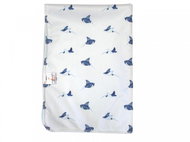 Changing mat (PUL) - Rejnoci, light blue velour - Changing Pad