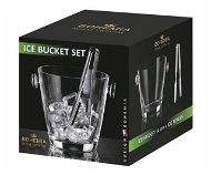 BOHEMIA ROYAL CRYSTAL Ice bucket set (97A07/14 cm + handles + tongs) - Chladič nápojov
