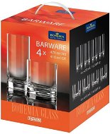 Bohemia Royal Crystal Water glasses BARWARE 8 pcs - Glass