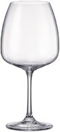 Bohemia Royal Crystal Wine glasses 8 pcs SET DOUBLE FOR YOU - Glass