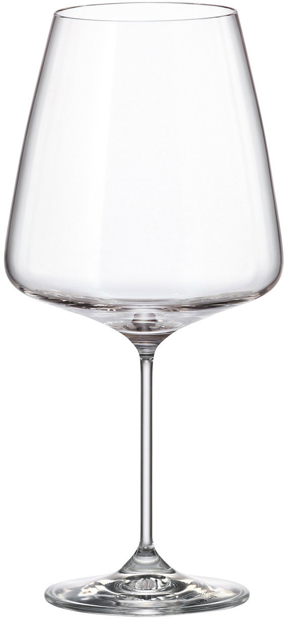 BOHEMIA ROYAL CRYSTAL Sora 780 ml, vörösboros készlet, 6 darab