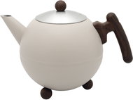 BREDEMEIJER Bella Double wall teapot, 1,20 l, 18,1 cm, sand - Tea Kettle