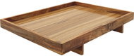 BREDEMEIJER Wazuka Wooden serving tray, acacia wood, length 400 mm, width 300 mm - Tray