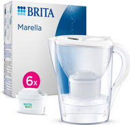 Brita Marella Cool white + 6 Maxtra Pro All-In-1 - Filtrační konvice