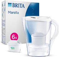Brita Marella Cool white + 6 Maxtra Pro All-In-1 - Filtračná kanvica