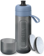 Vízszűrő palack BRITA Fill&Go Active 0,6 l kék, + 2 × mikrodisc, 2024 - Filtrační láhev