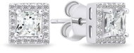 Brilio Silver EA613W with clear cubic zirconia (Ag 925/1000, 1,68 g) - Earrings