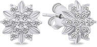 Brilio Silver EA614W stone with cubic zirconia (Ag 925/1000, 1,66 g) - Earrings