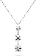 Brilio Silver NCL80W with cubic zirconia (Ag 925/1000, 2,9 g) - Necklace
