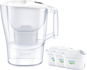 BRITA Aluna 2,4 l weiß + 3 Stück MX Pro PO 2024 - Filterkanne