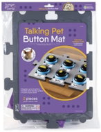 Brightkins Hunger For Words Talking Pet Button Mat, communication buttons - Interactive Dog Toy